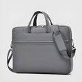 Men's large capacity laptop bag Oxford cloth black for 15.6 inch laptop with shoulder strap