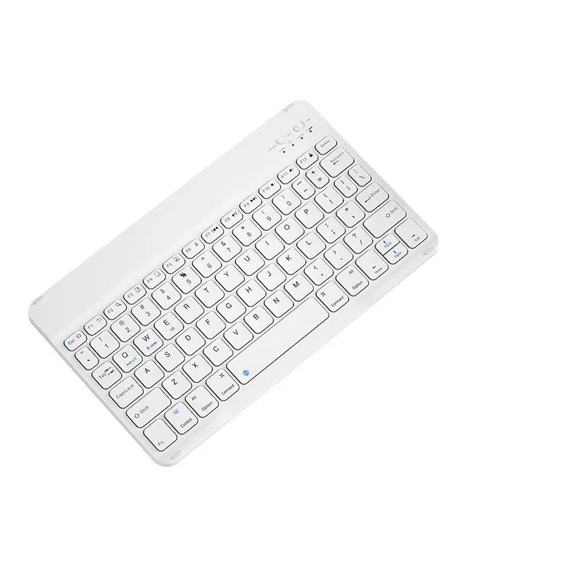 Bluetooth keyboard for Android tablets in multiple colours including white, green, and pink