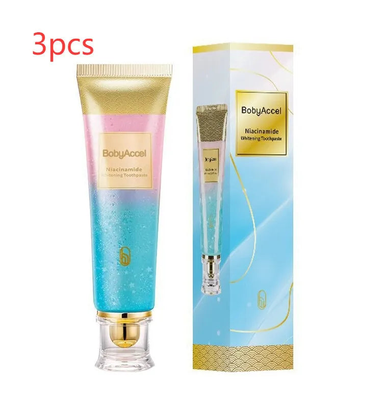 100g tube of nicotinamide whitening toothpaste for adult oral care and stain removal