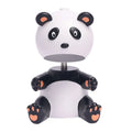 Panda shaped aromatherapy wax lamp with timer function as night light on table