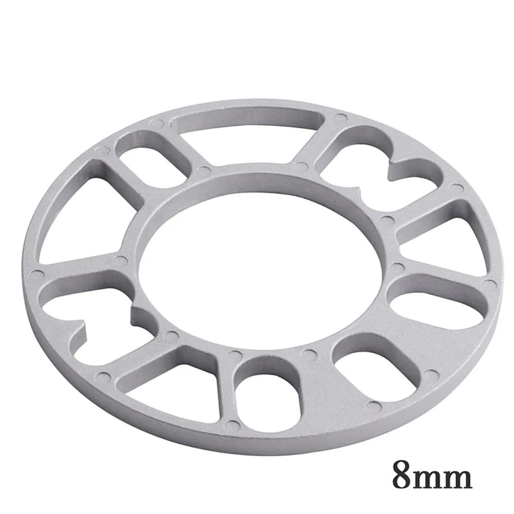 Automotive wheel hub widening gasket for brake clearance in five thicknesses