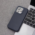 Hard PC leather phone case with embossed diamond grain and magnetic suction in Star Diamond finish