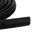 Black rubber sliding door seal for Toyota Hiace High Roof 2005 vehicles, 5 metre length