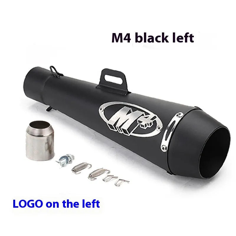 Universal M4 motorcycle exhaust pipe for large displacement bike modification