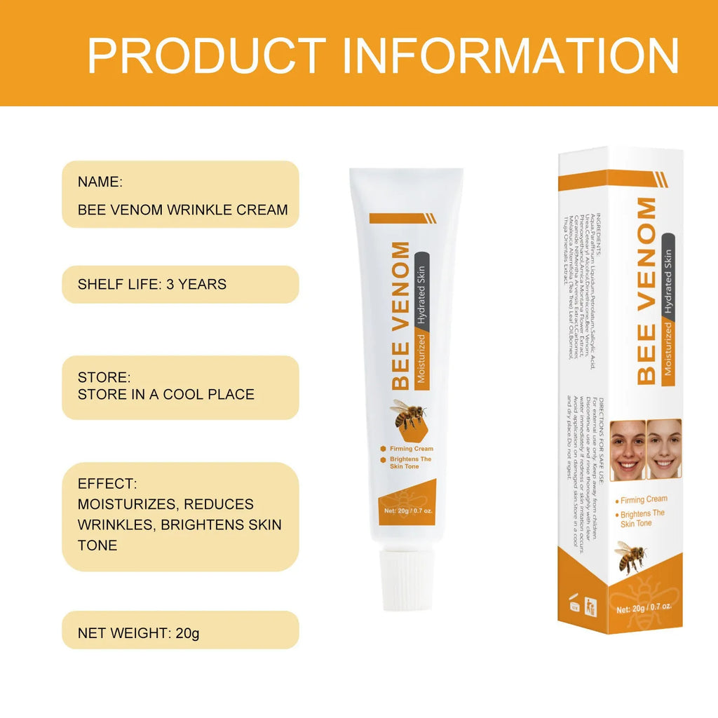 BEE Facial Neck Cream 20g moisturising product for face and neck skincare
