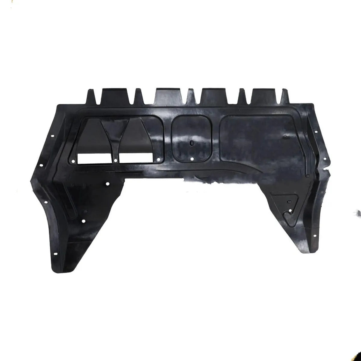 Black plastic engine lower guard plate for VW Jetta and Beetle with OEM 5C0825237D