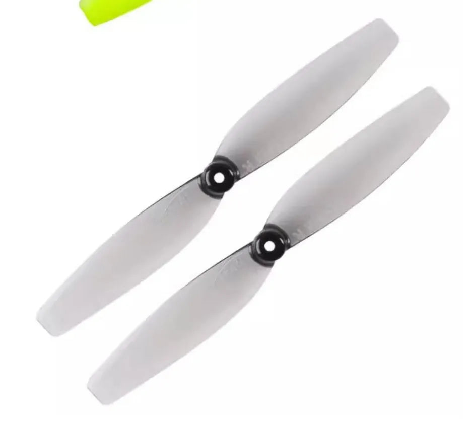 65mm two-blade PC plastic racing propeller set with positive and reverse rotation, 8 pieces