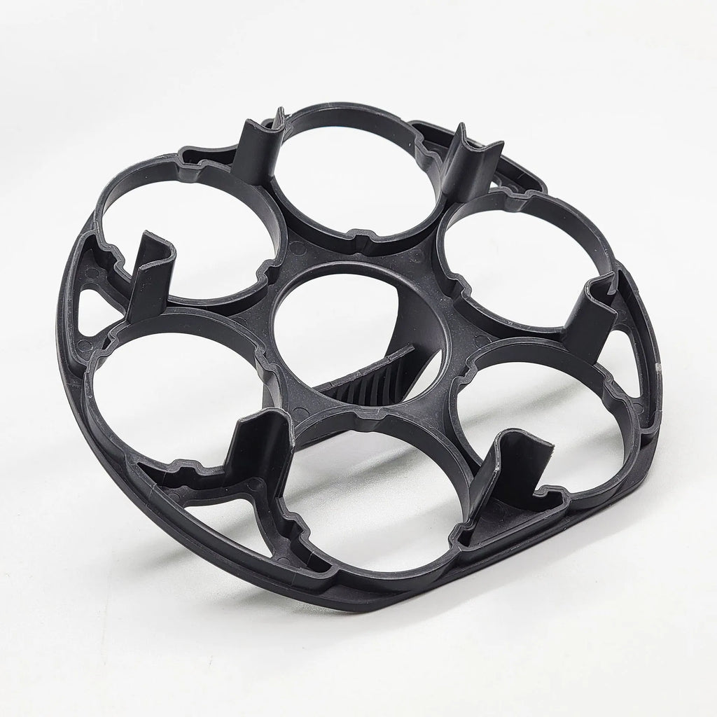 Black plastic egg holder keeper cooking basket for kitchen organisation