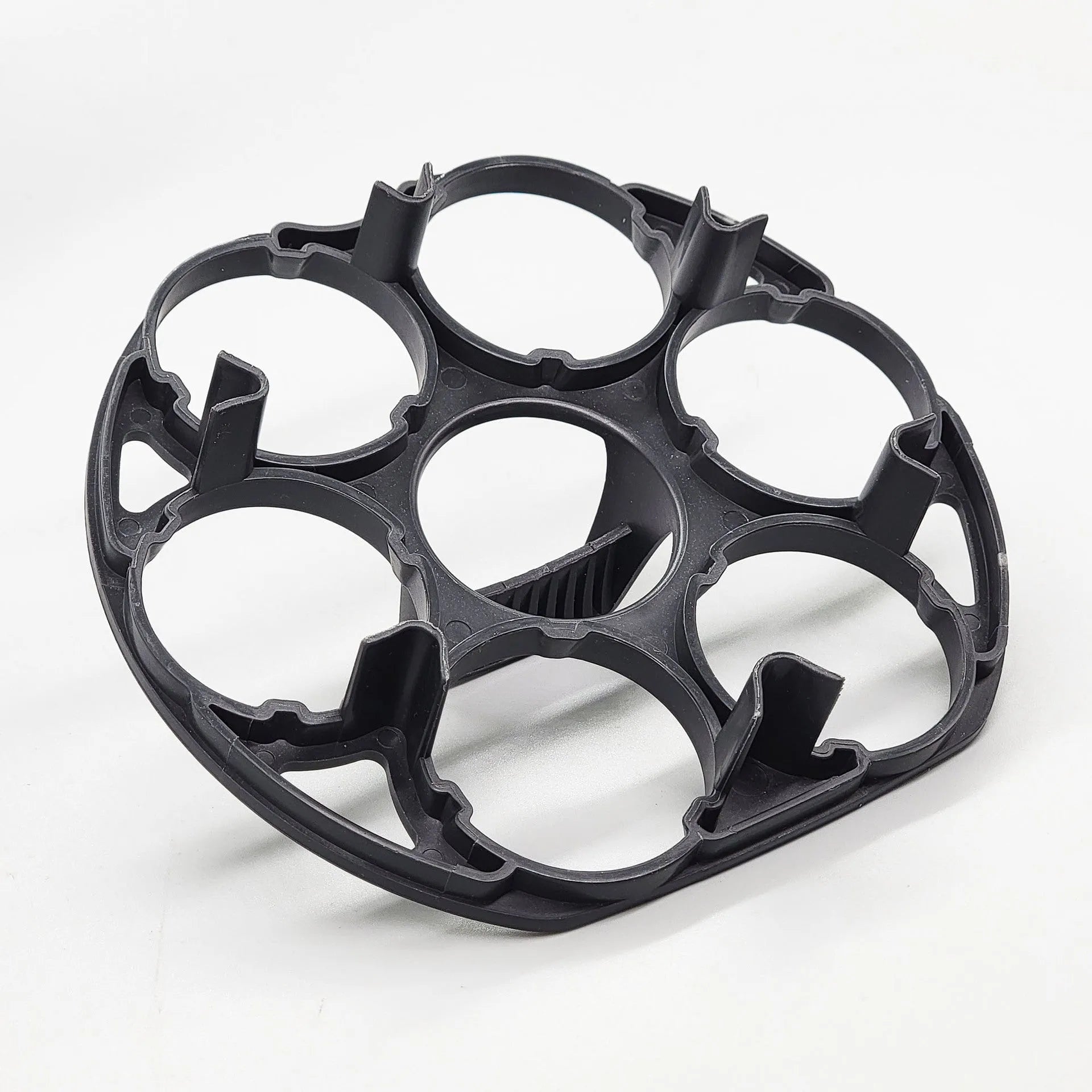 Black plastic egg holder keeper cooking basket for kitchen organisation