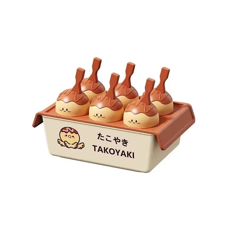 Plastic octopus ball ice cream mould for homemade frozen desserts