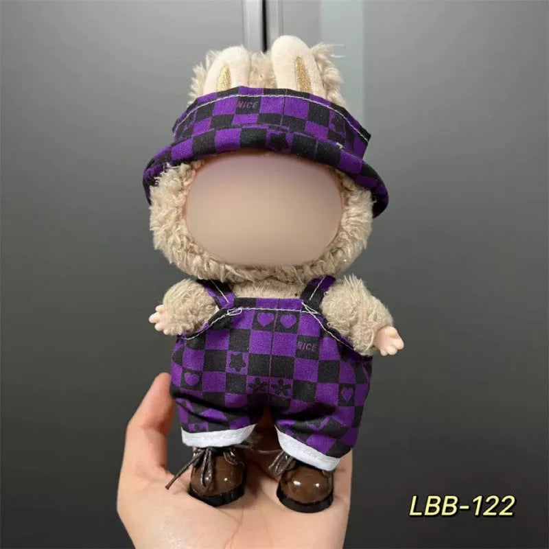 17cm plastic doll costume for vinyl figurines with multiple style options