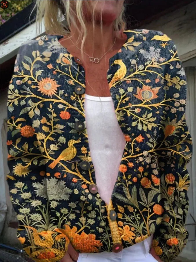 Halloween ladies top with 3D digital printing design, long sleeves, available in multiple sizes