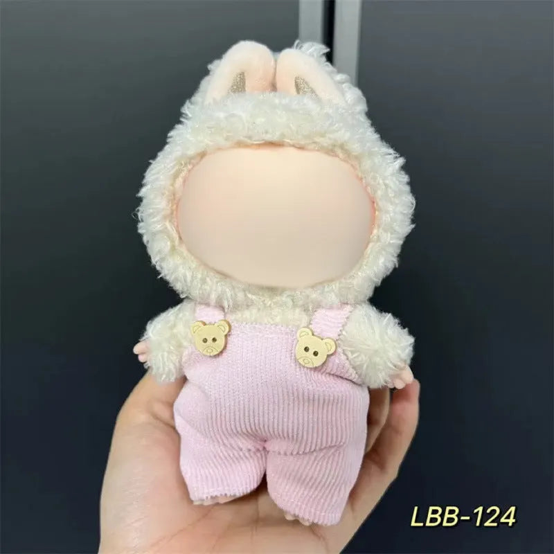 17cm plastic doll costume for vinyl figurines with multiple style options
