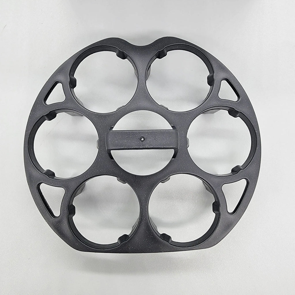 Black plastic egg holder keeper cooking basket for kitchen organisation
