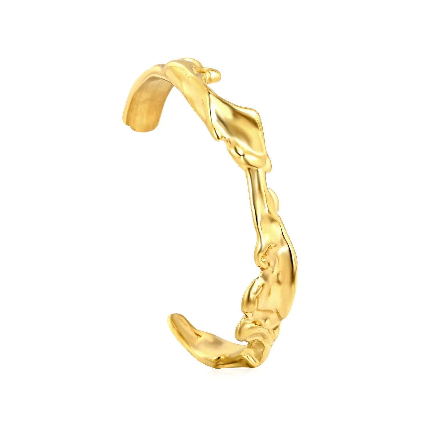 Women's stainless steel alloy bracelet in advanced European trend style, showing three colour options.