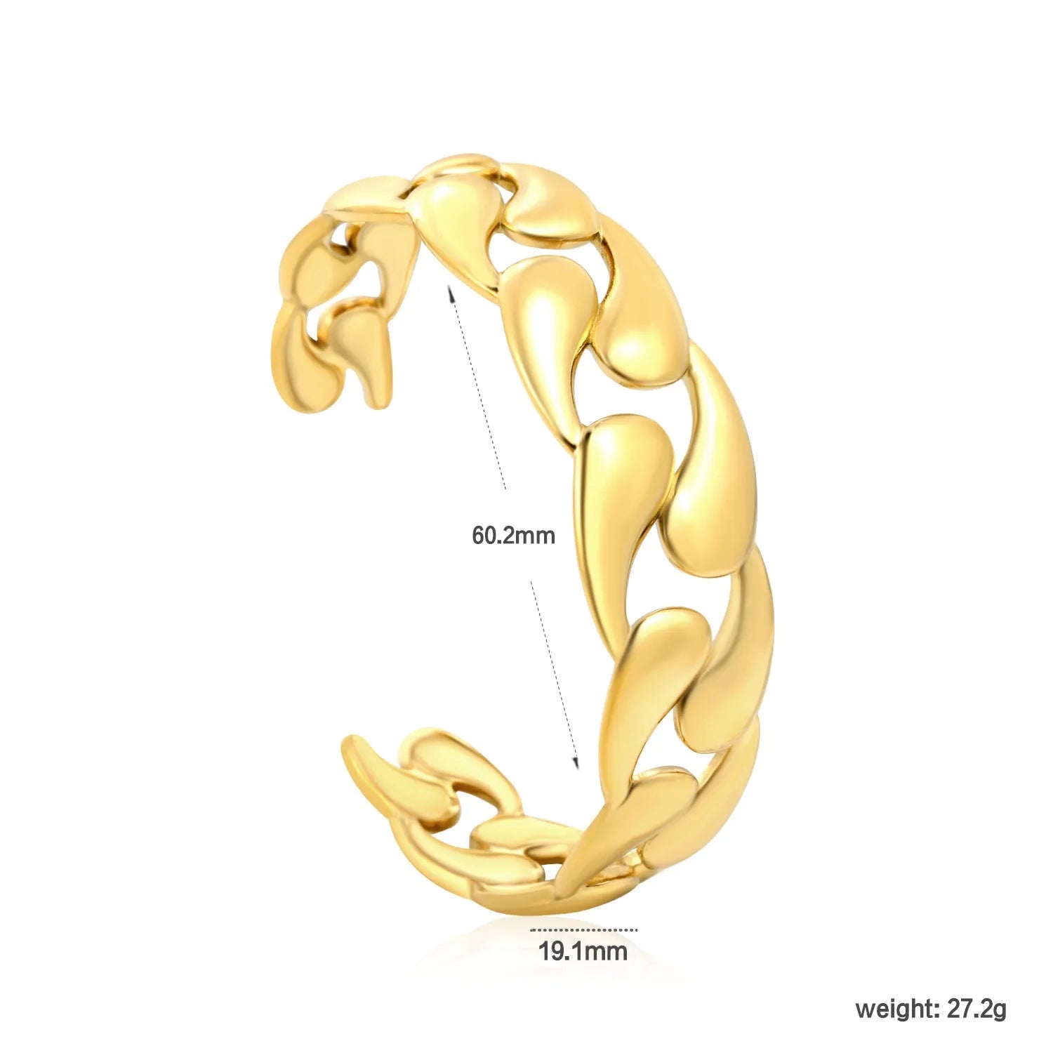 Women's stainless steel alloy bracelet in advanced European trend style, showing three colour options.