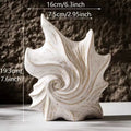 Retro style ceramic vase with coloured glaze finish, shown as a decorative home decor centrepiece.