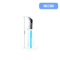 Plastic portable straw with suction tube for mountain climbing and off-road biking hydration