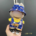 17cm plastic doll costume for vinyl figurines with multiple style options