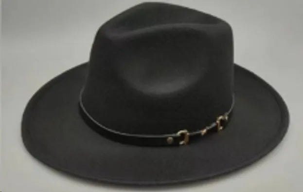 Brown leather velvet western cowboy hat with curved edge and conical crown style