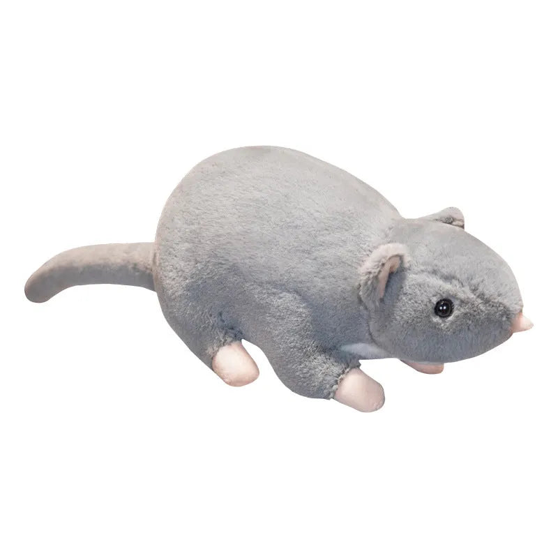 Cartoon mouse doll plush toy in three sizes: small 32cm, medium 50cm, and large 100cm versions