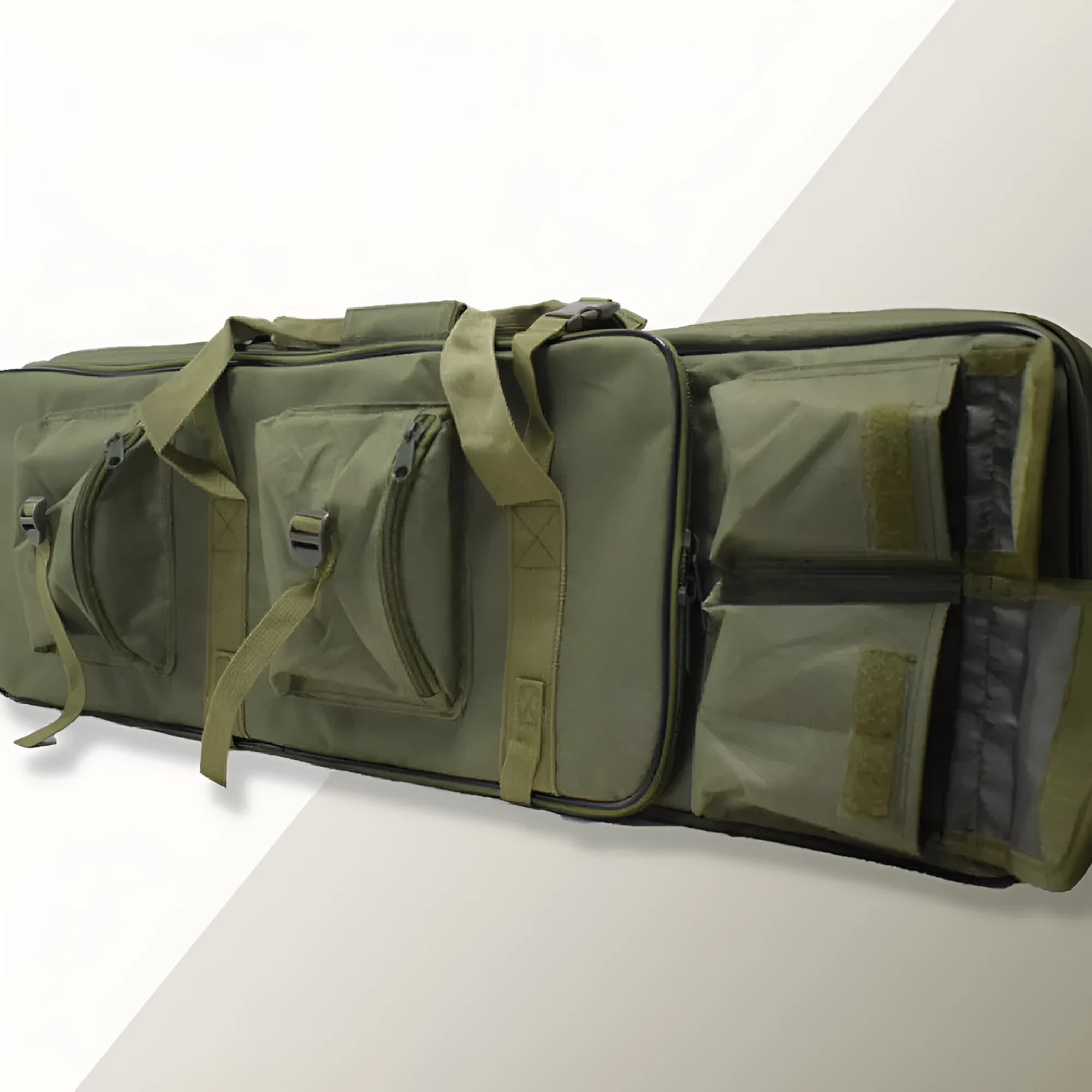 Fashion outdoor backpack portable fishing bag in solid colour Oxford material unisex design