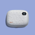 Automatic ultrasonic glasses cleaning machine in plastic housing with 85x65x30mm dimensions