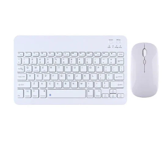 Bluetooth keyboard for Android tablets in multiple colours including white, green, and pink