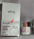 30g Vitamin C face cream pot for universal skin types, showing product dimensions.