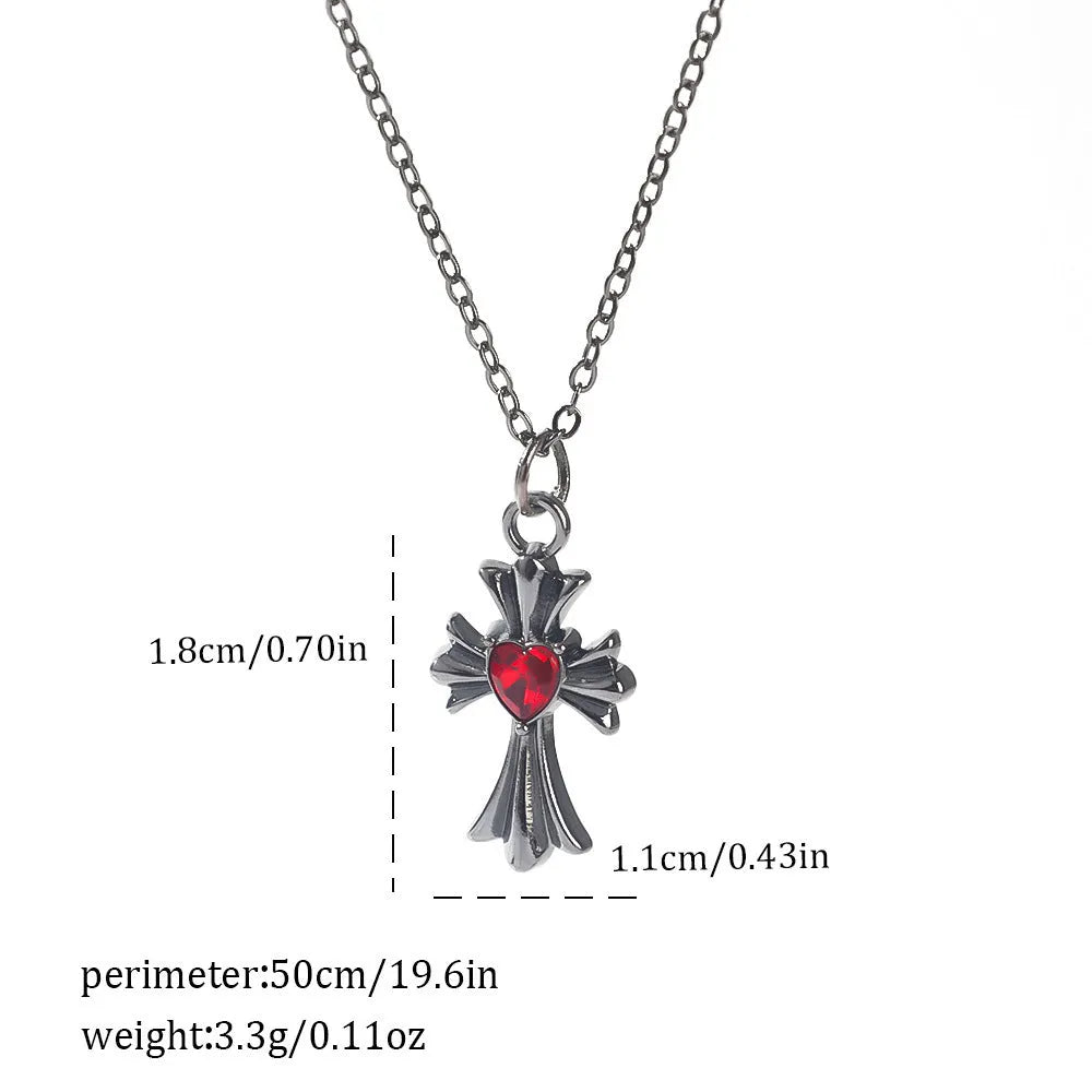 Halloween necklace with zinc alloy pendant showing bat, spider and celestial designs in electroplated colours
