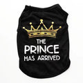 Cotton puppy vest for spring and summer wear in various colours and sizes