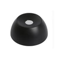 Supermarket magnetic snap opener 12000GS in oxidised black for clothing anti-theft buckles, 74x35mm