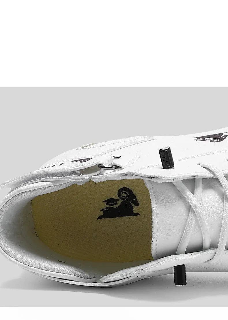 Men's khaki high-top octopus boots with microfiber upper and rubber sole shown on a white background