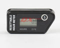Black YSDS waterproof LCD single-interval maintenance reminder timer for engines.