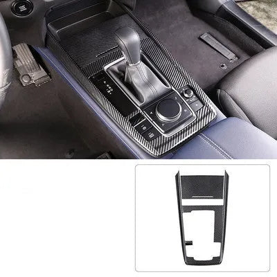 Atz aluminium alloy transparent steering wheel button decorative stickers in brushed red silver and blue for Mazda and Honda cars