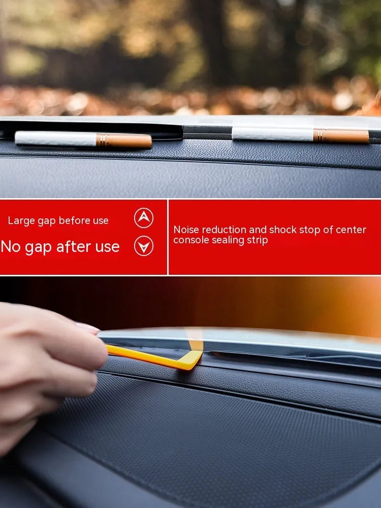 Outlander dashboard silicone seal strip with six card slots measuring 1.6 metres