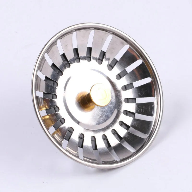 Kitchen sink water accessories turnbuckle in stainless steel iron rubber with alloy filter screen Flower Orchid colour