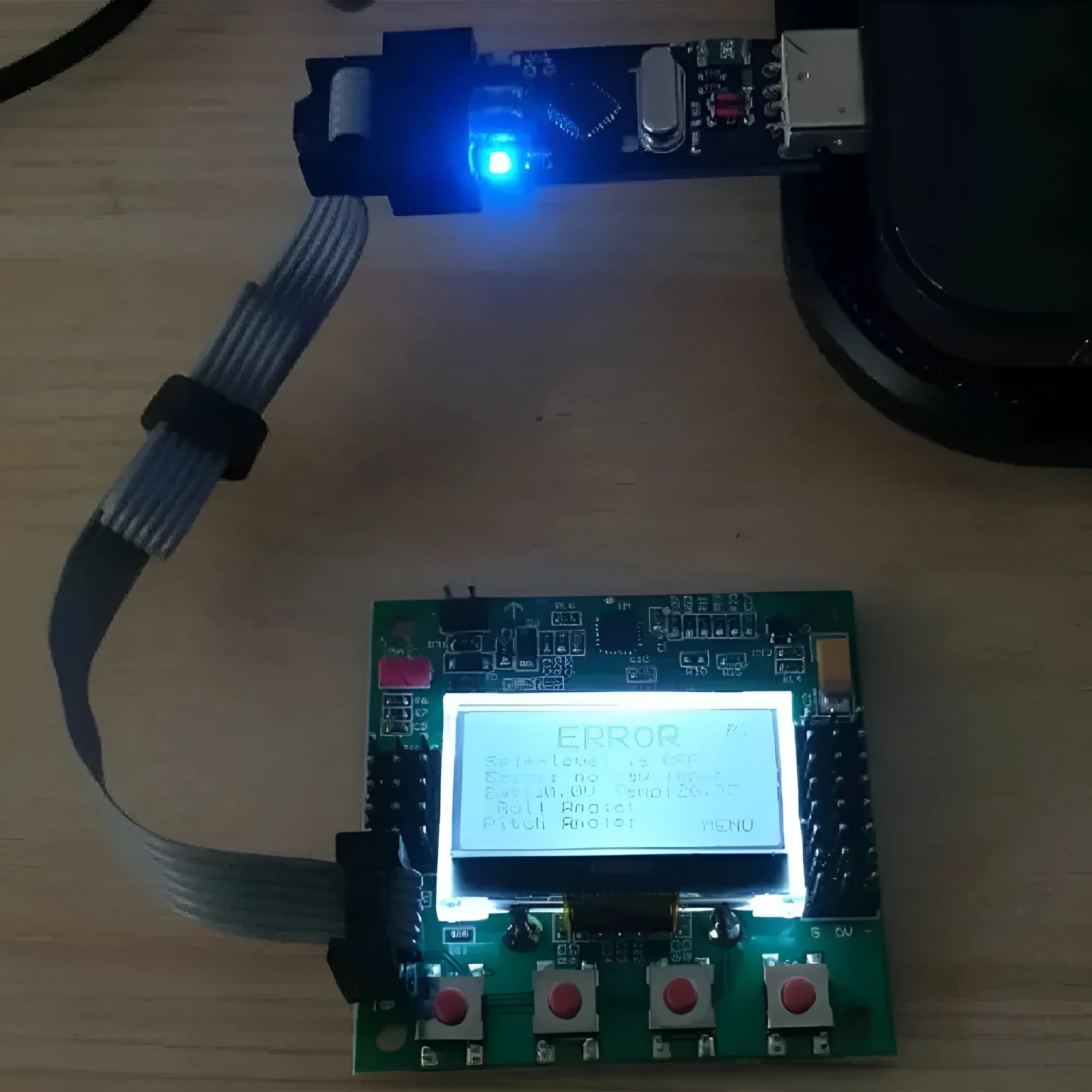 KK2 Flight Controller USB Programmer for KK2.1.5 LCD board, 9x5x1cm size