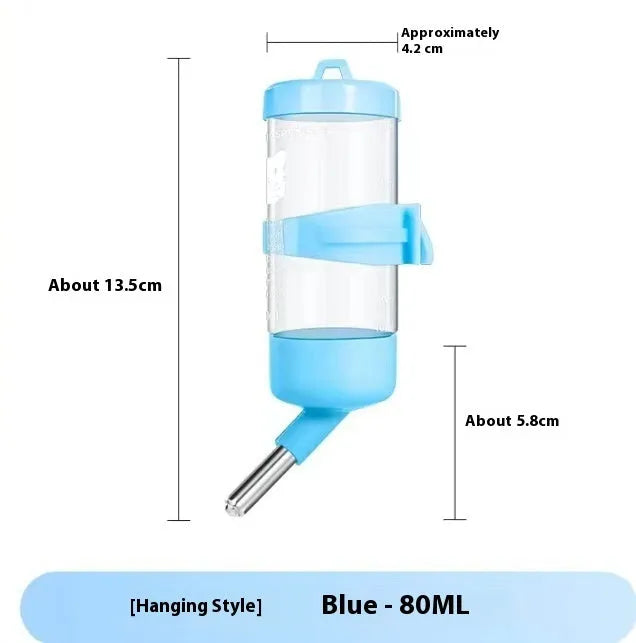 Ball kettle leak-proof pet water feeder in green, yellow, pink, white, or sky blue with multiple capacity options