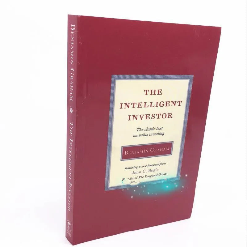 The Intelligent Investor hardcover book by Benjamin Graham with dust jacket
