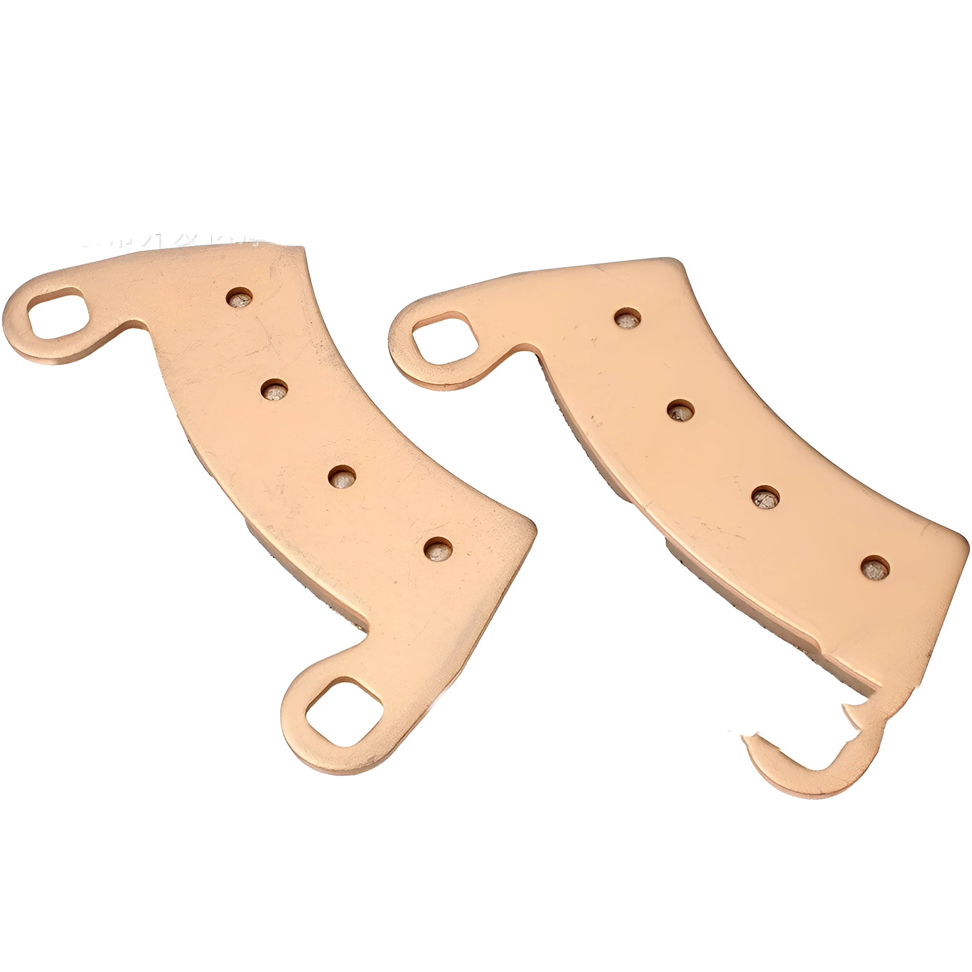 FA452 sintered brake pads for Polaris ATV and UTV vehicles showing two-piece set