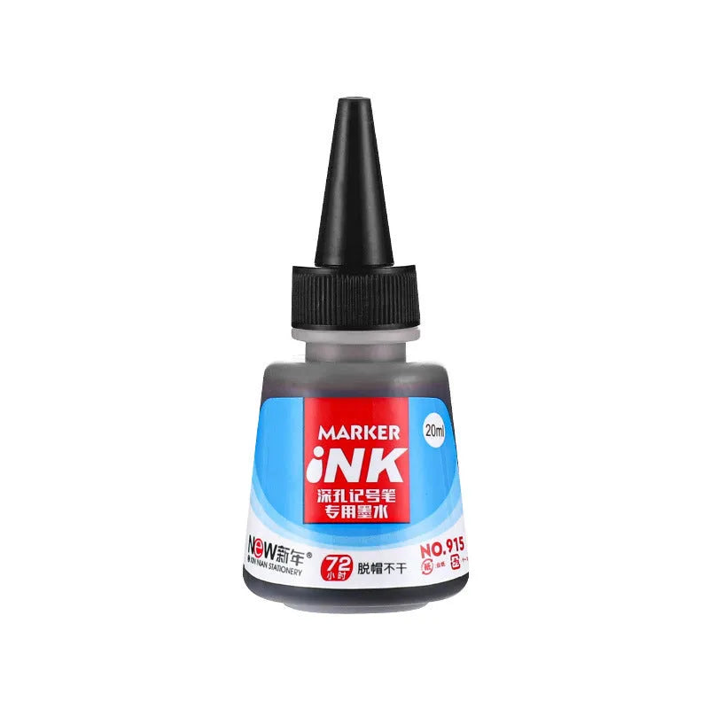 Oil-based quick-drying woodworking marker pen in four colour options showing 15.2 cm length