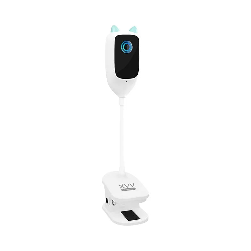 Xiaovv smart baby monitor frosted ABS white with infrared night vision and 150-degree wide angle lens