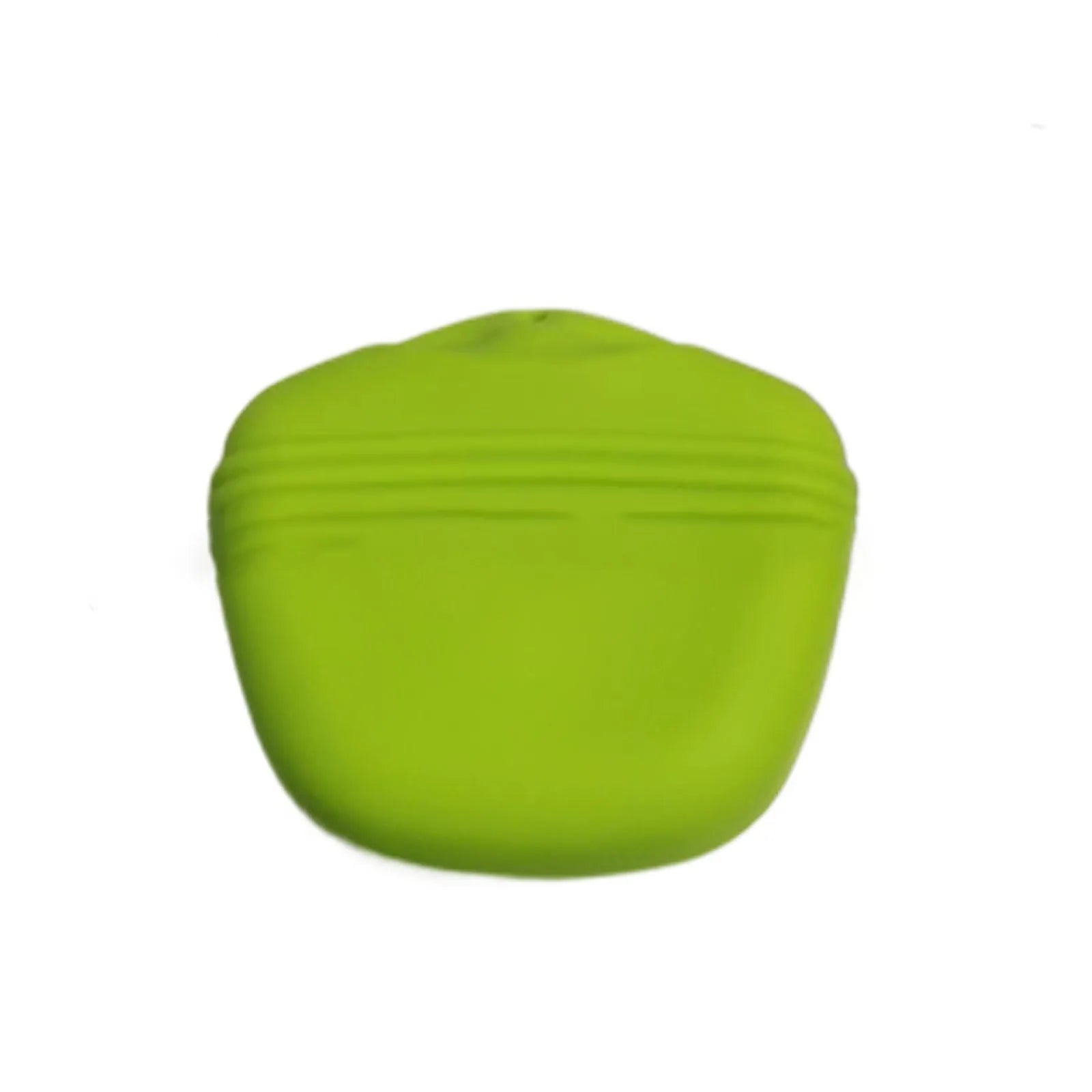 Silicone dog training treat waist bag with clip and magnetic semi-closed opening in assorted colours