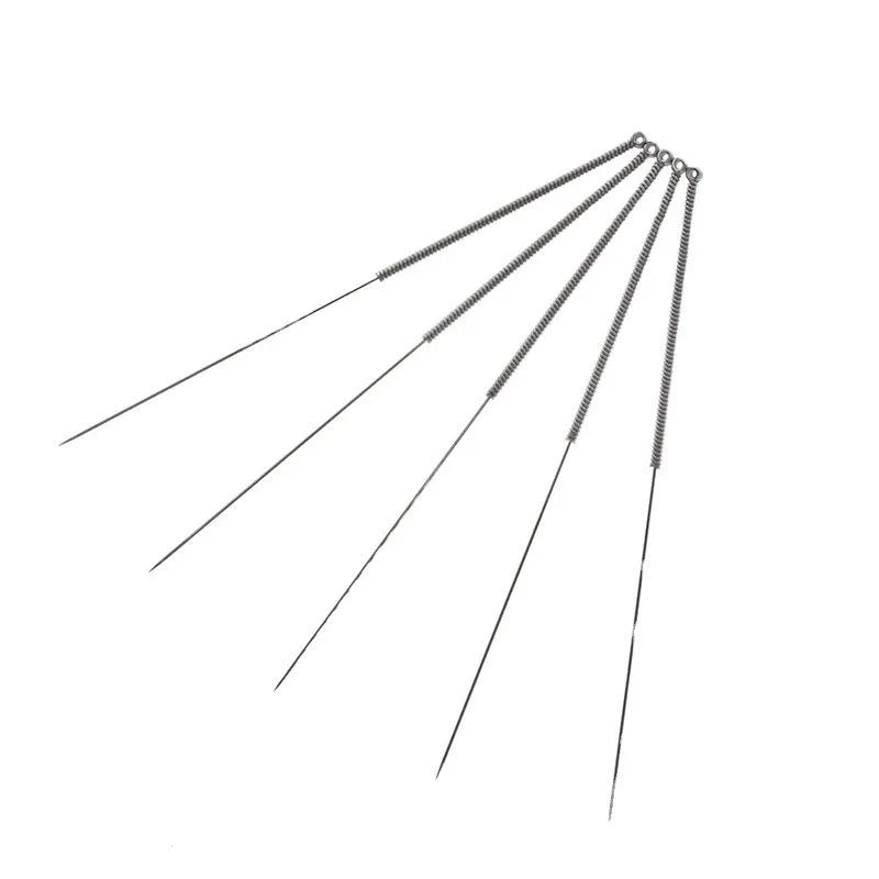 Mk8 E3D 3D printer nozzle cleaning needle set with five diameter sizes