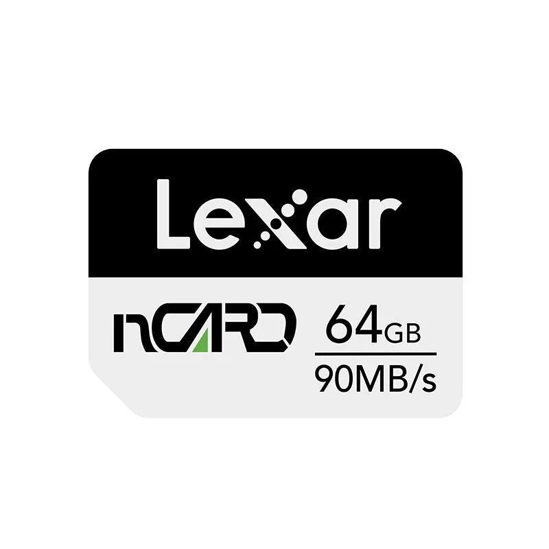 Huawei NM Memory Card 64GB flash storage card with 90MB/s transfer speed for mobile phones and cameras