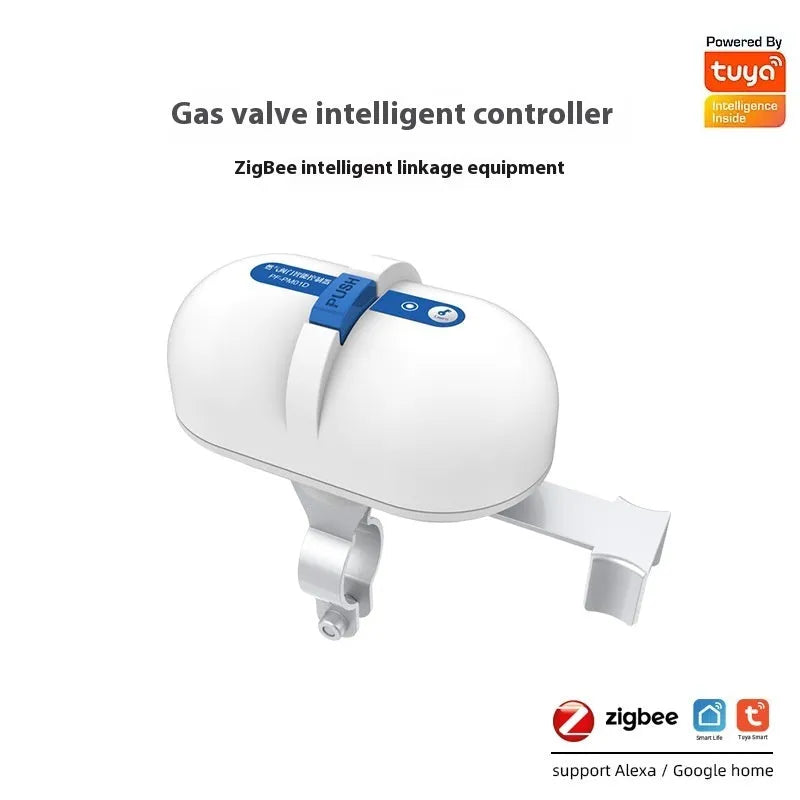 Intelligent manipulator electric valve actuator for remote water valve timing with WIFI or ZigBee control on a quarter-turn valve