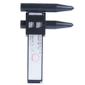 Electronic digital hole distance caliper tool showing digital readout and measuring jaws on a 180mm scale.