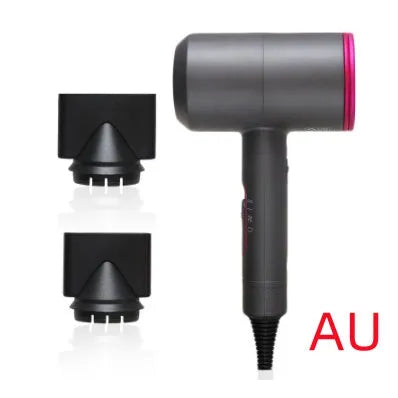 2000W hotel hair dryer with long cable and dual voltage, shown in selected colour with accessories.