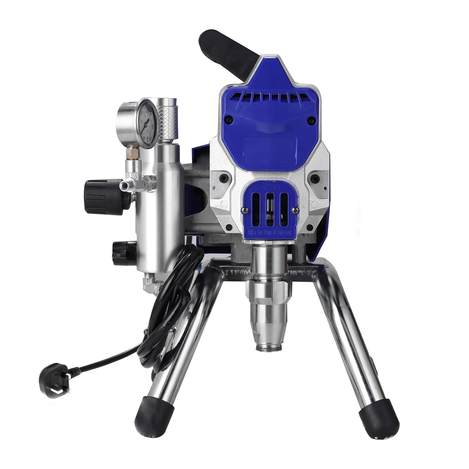 3901 high-pressure airless paint spraying machine with spray gun, 10m hose, and extension rod